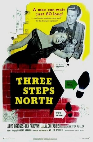 Three Steps North (1951) - poster