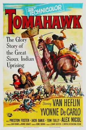 Tomahawk (1951) - poster