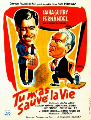 Tu M'as Sauvé La Vie (1951) - poster