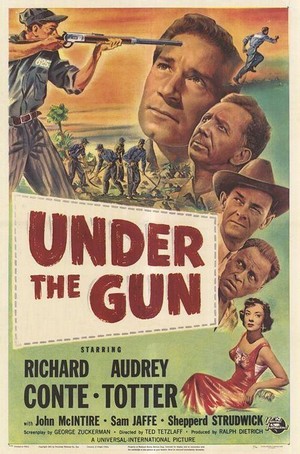 Under the Gun (1951) - poster