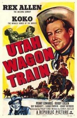 Utah Wagon Train (1951) - poster