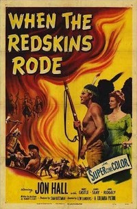 When the Redskins Rode (1951) - poster