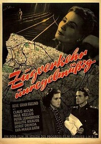 Zugverkehr Unregelmäßig (1951) - poster