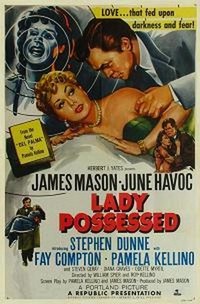 A Lady Possessed (1952) - poster