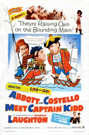 Abbott and Costello Meet Captain Kidd (1952) - poster