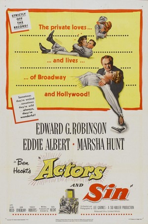 Actor's and Sin (1952) - poster