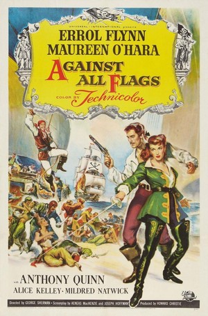 Against All Flags (1952) - poster