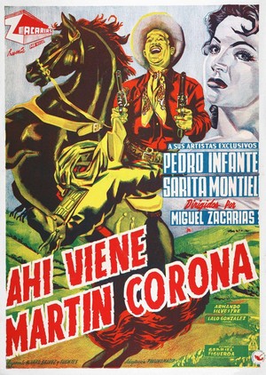Ahí Viene Martín Corona (1952) - poster