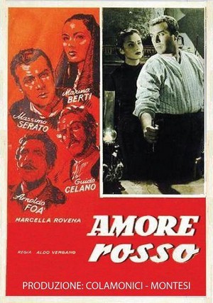 Amore Rosso (Marianna Sirca) (1952) - poster