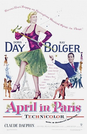 April in Paris (1952) - poster