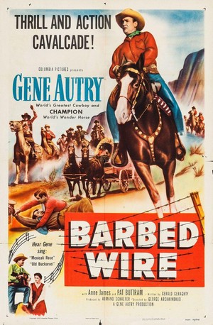 Barbed Wire (1952) - poster