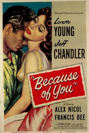 Because of You (1952) - poster