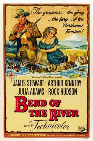 Bend of the River (1952) - poster