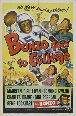 Bonzo Goes to College (1952) - poster