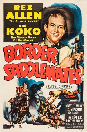 Border Saddlemates (1952) - poster