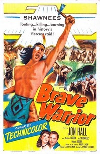 Brave Warrior (1952) - poster