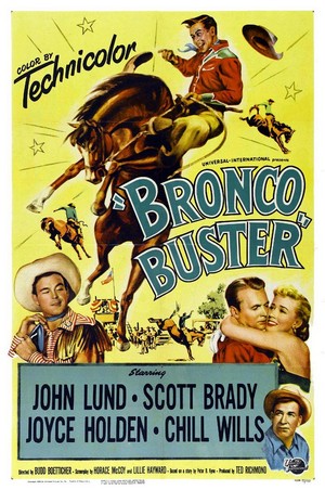 Bronco Buster (1952) - poster