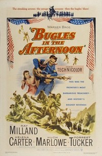 Bugles in the Afternoon (1952) - poster