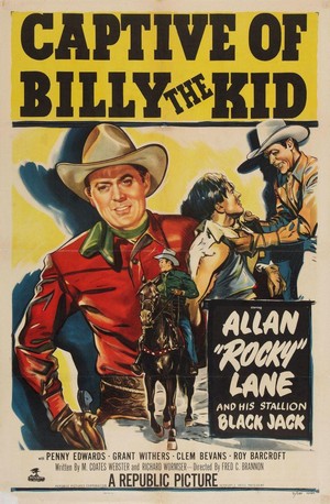 Captive of Billy the Kid (1952) - poster