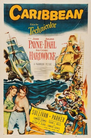 Caribbean (1952) - poster