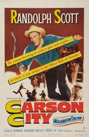 Carson City (1952) - poster