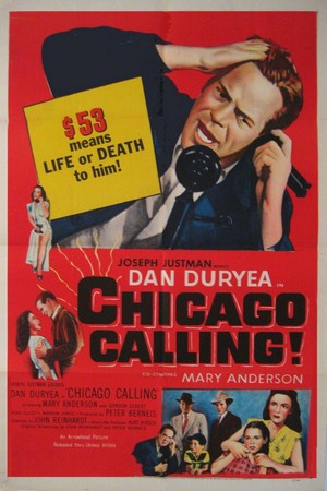 Chicago Calling (1952) - poster