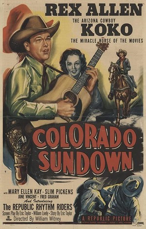 Colorado Sundown (1952) - poster