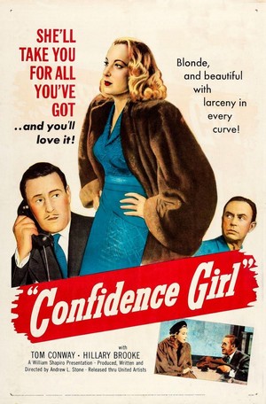 Confidence Girl (1952) - poster