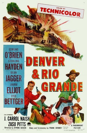 Denver and Rio Grande (1952) - poster