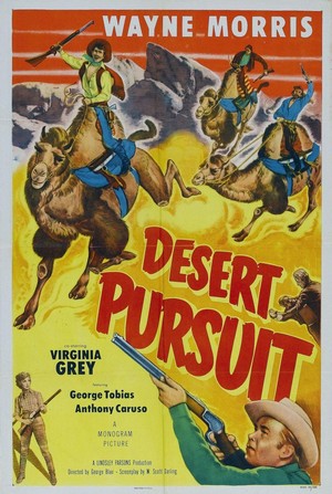 Desert Pursuit (1952) - poster