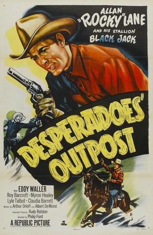 Desperadoes' Outpost (1952) - poster
