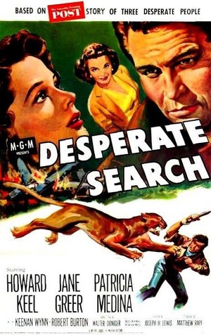 Desperate Search (1952) - poster