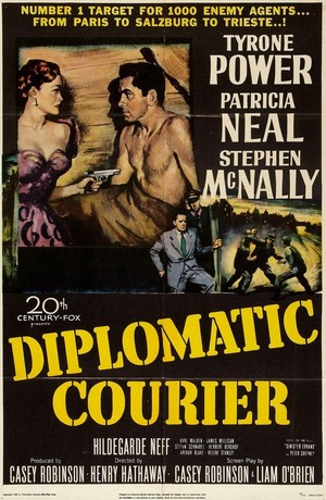 Diplomatic Courier (1952) - poster