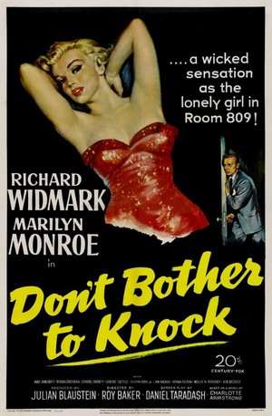 Don't Bother to Knock (1952) - poster