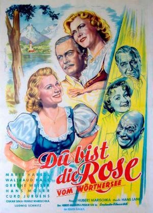 Du Bist die Rose vom Wörthersee (1952) - poster