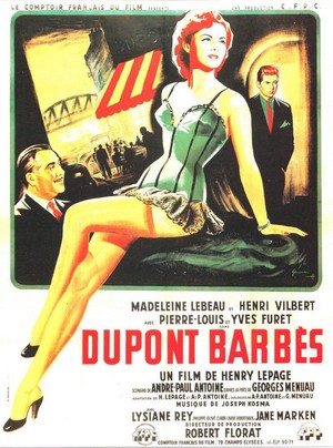 Dupont Barbès (1952) - poster