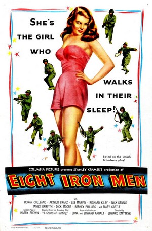 Eight Iron Men (1952) - poster