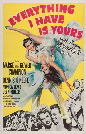 Everything I Have Is Yours (1952) - poster