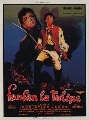 Fanfan la Tulipe (1952) - poster