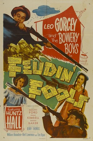 Feudin' Fools (1952) - poster