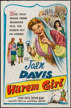 Harem Girl (1952) - poster