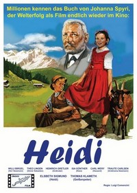 Heidi (1952) - poster