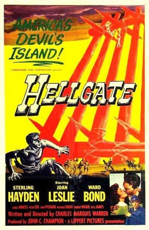 Hellgate (1952) - poster
