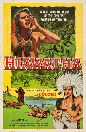Hiawatha (1952) - poster