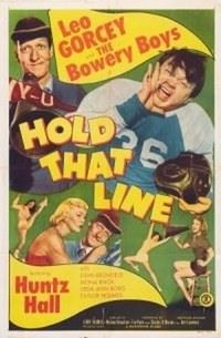 Hold That Line (1952) - poster