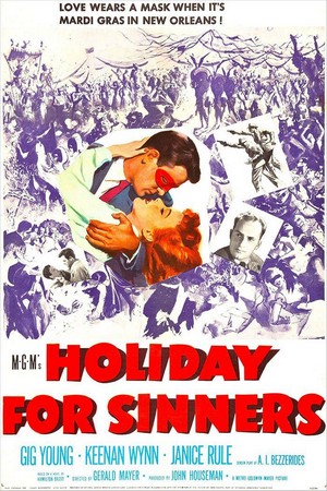 Holiday for Sinners (1952) - poster