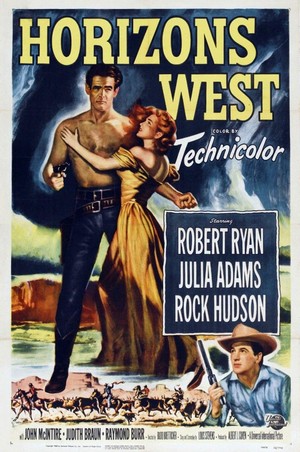 Horizons West (1952) - poster