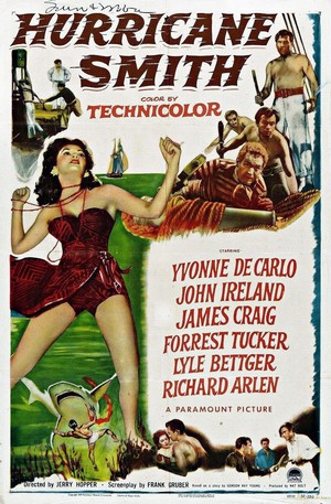 Hurricane Smith (1952) - poster