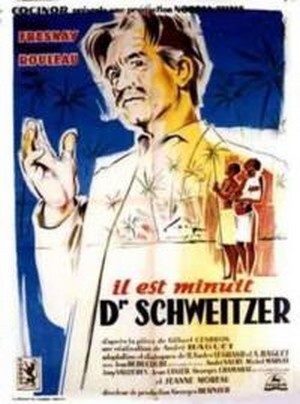 Il Est Minuit, Docteur Schweitzer (1952) - poster
