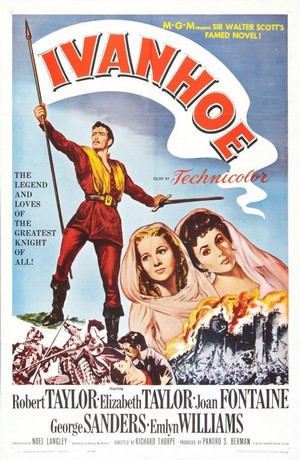 Ivanhoe (1952) - poster